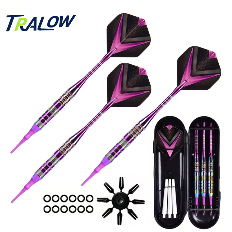 Party Games Competition - TRALOW Soft Tip Darts Set-with Electronic