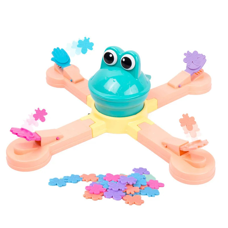 Party Games Competition - Multiplayer Educational Table Hungry Frog Turtle