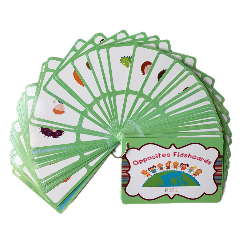 Party Games New Year - The 100 Groups Opposites Flashcards English