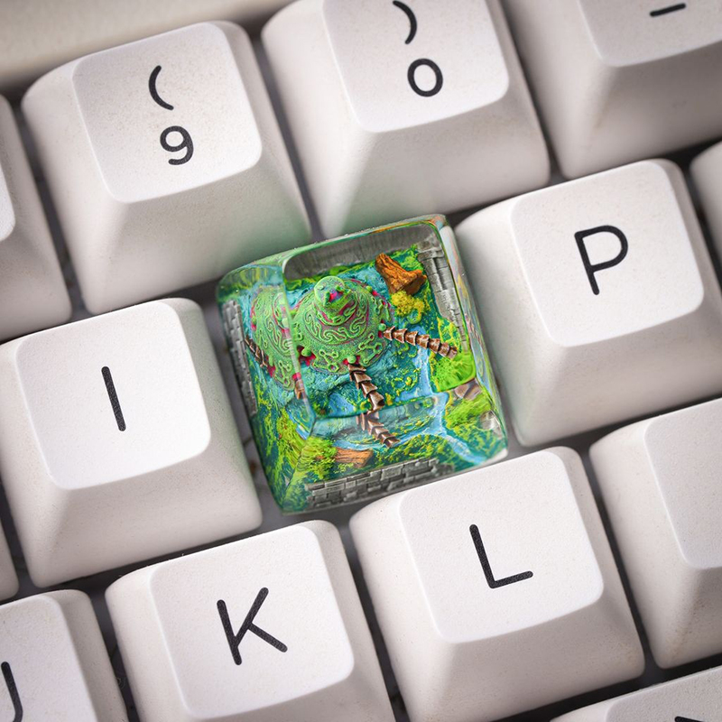 Party Games Easter - Organism Resin Keycap Creactive Art Keyboard