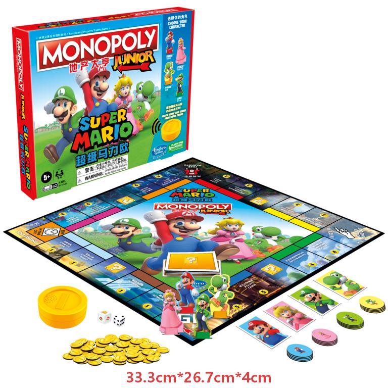 Party Games Mario - Hasbro MONOPOLY Super Mario Card Game-