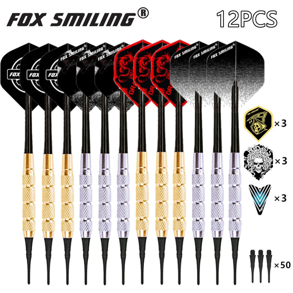 Spike Ball Game - 12PCS Dart 18g Electronic Soft Tip
