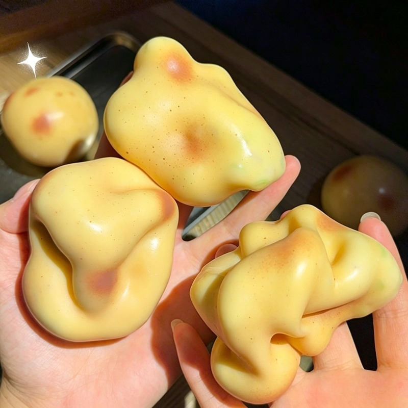 Party Games Young Adults - Crunchy Potato Stress Ball Modeling Fidget