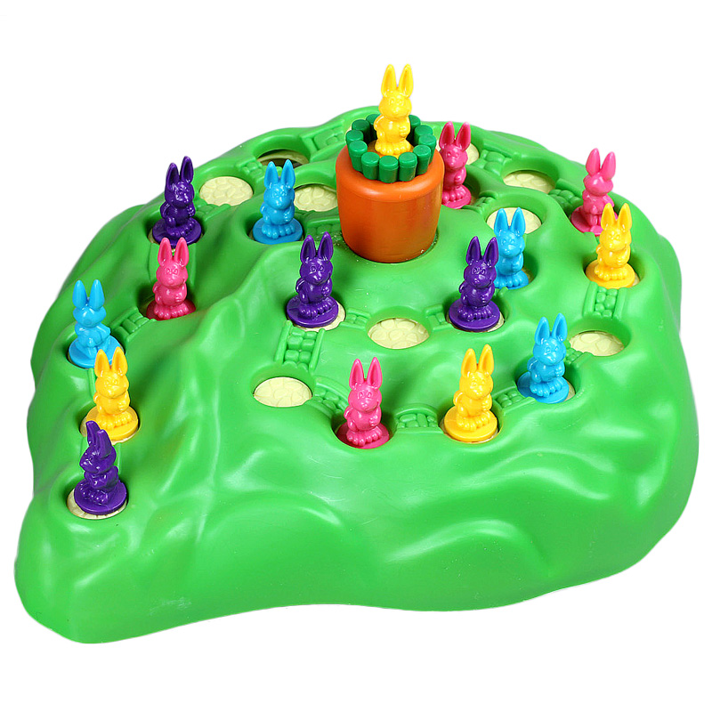 Party Games Competition - Rabbit Cross Country Competition Children's Puzzle