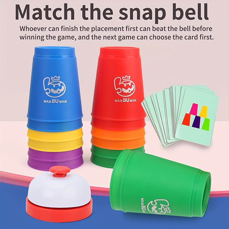 Party Games Competition - Speed Stacking Cup Set With 12