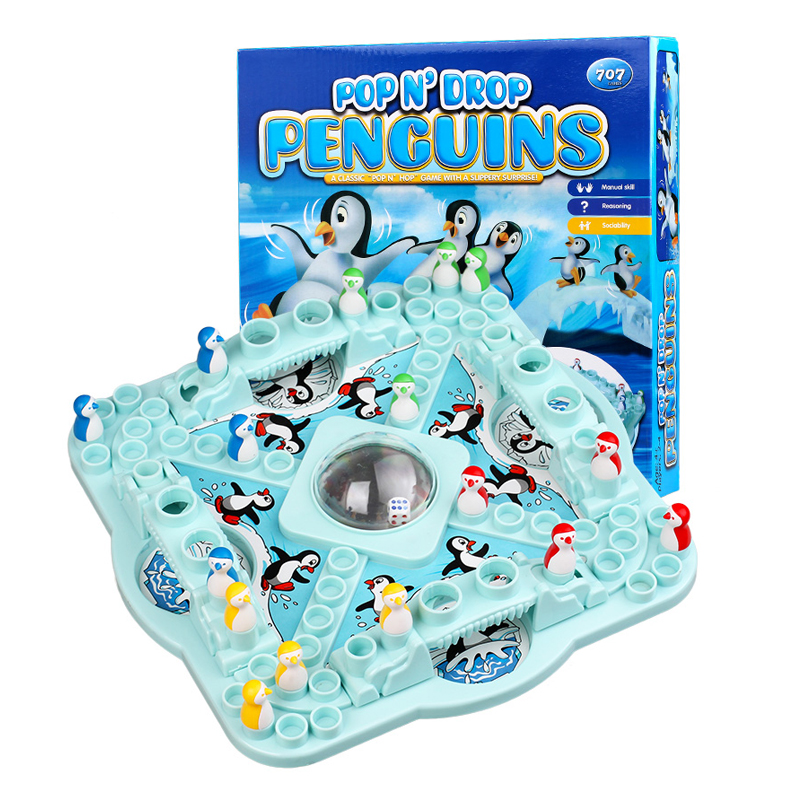 Party Games Competition - Party Game Penguin Chess Board Game