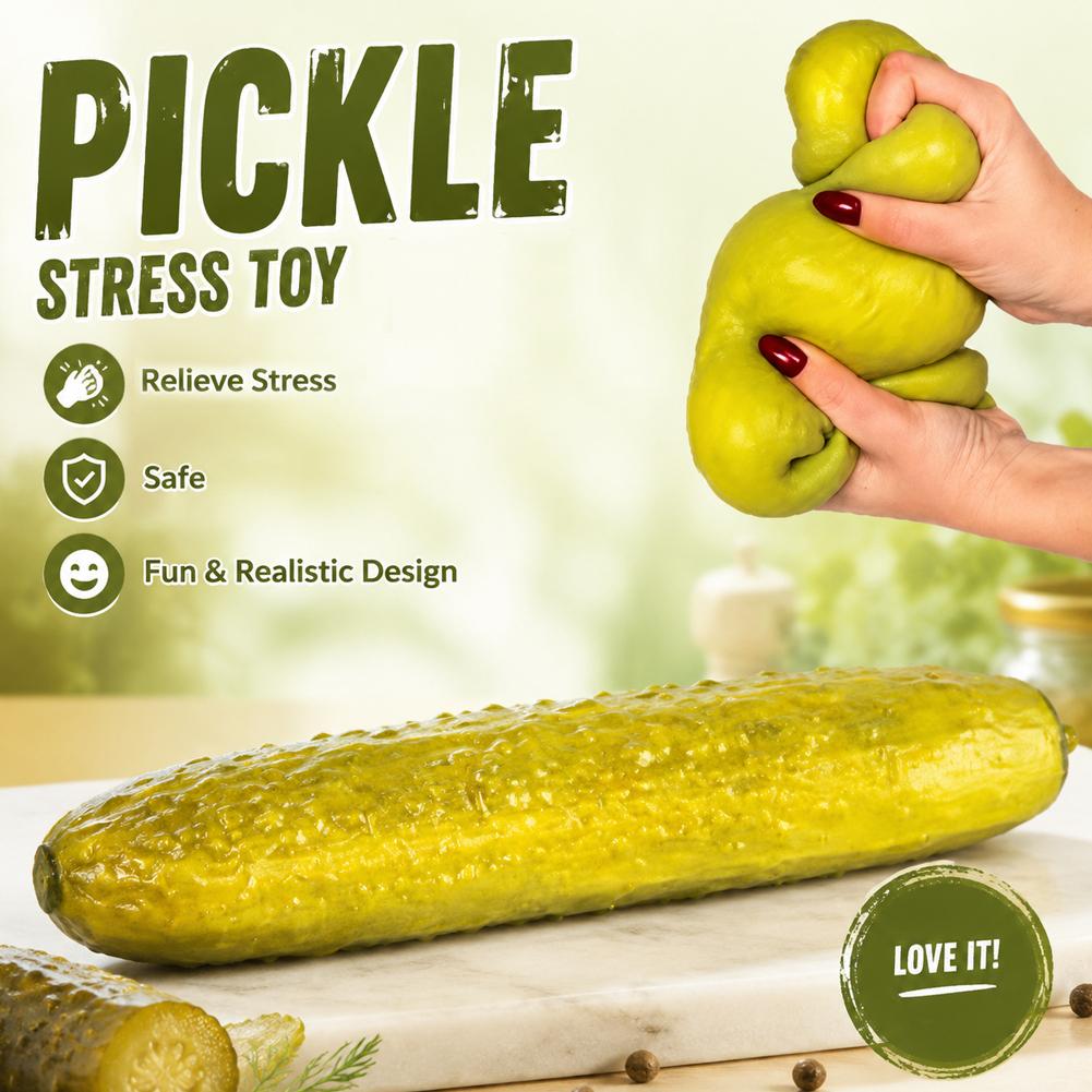 Party Games New Year - 2026 New Hand Pickled Cucumber Squishy