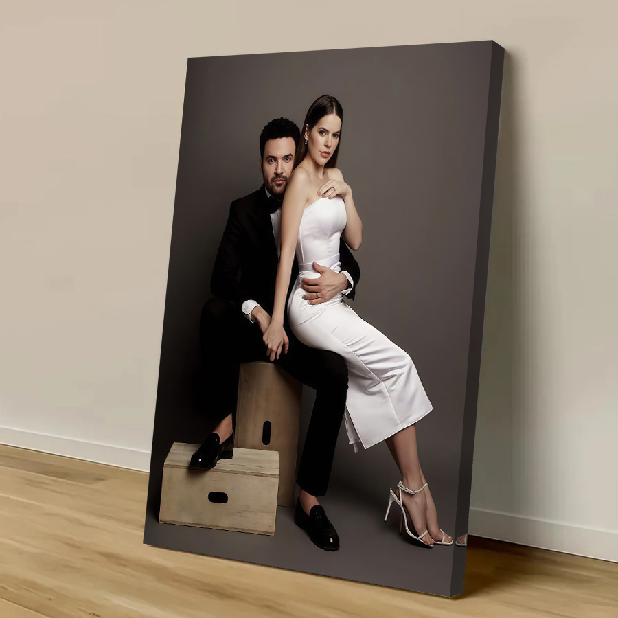 Custom Print Canvas Poster Ani - Party Games Gifts ulasan dan harga