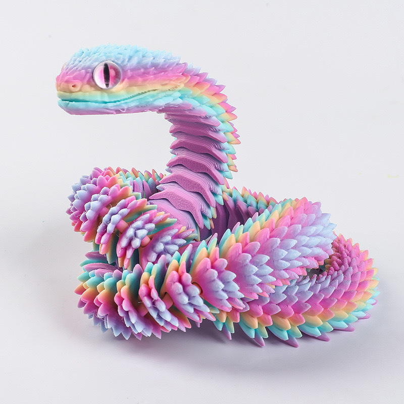 2026 New 3D Printed Snake Real - Party Games New Year ulasan dan harga