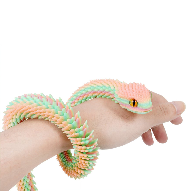 2026 New 3D Printed Snake Real - Party Games New Year ulasan dan harga
