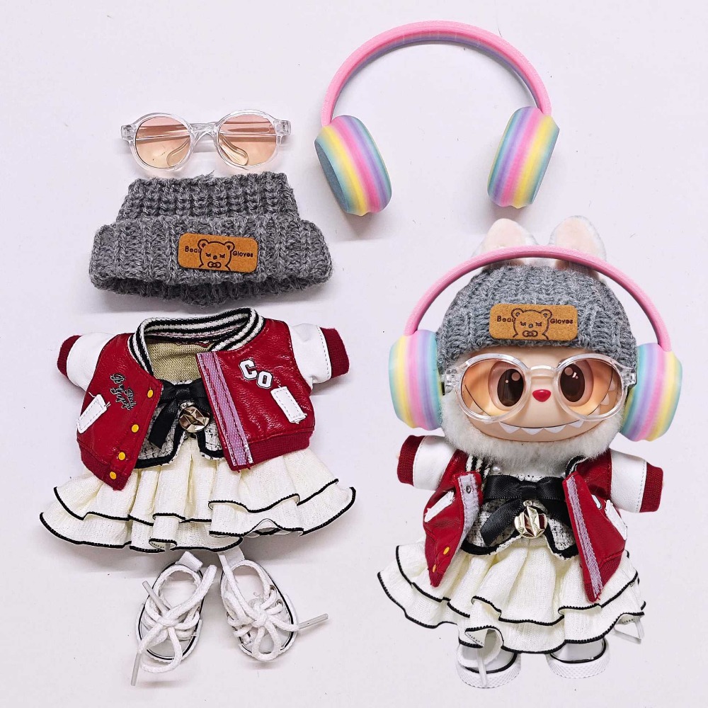 For 15/17cm Labubu Doll Clothe - Party Games 15 In 1 ulasan dan harga