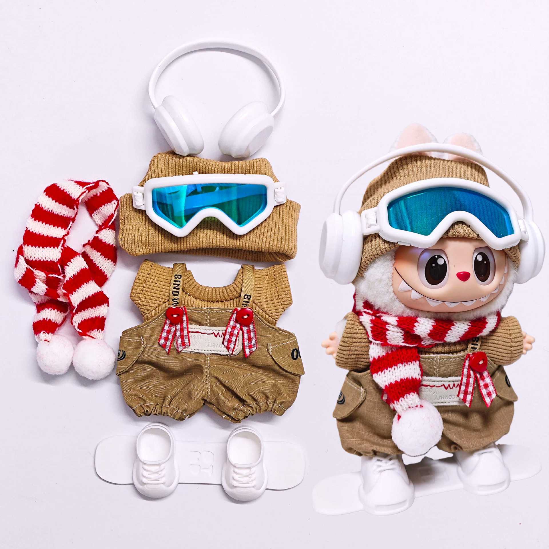 15/17CM Labubu Doll Clothes Wi - Party Games 15 In 1 ulasan dan harga