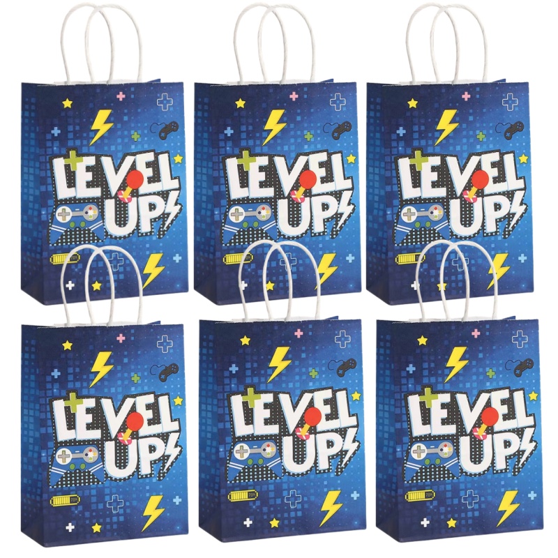 6/24Pcs Video Game on Theme Pa - Party Games Easter ulasan dan harga