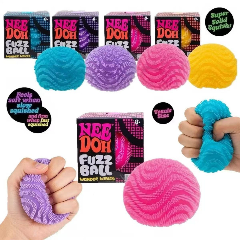 Needoh Squishy Wave Ball Smile - Spike Ball Game ulasan dan harga