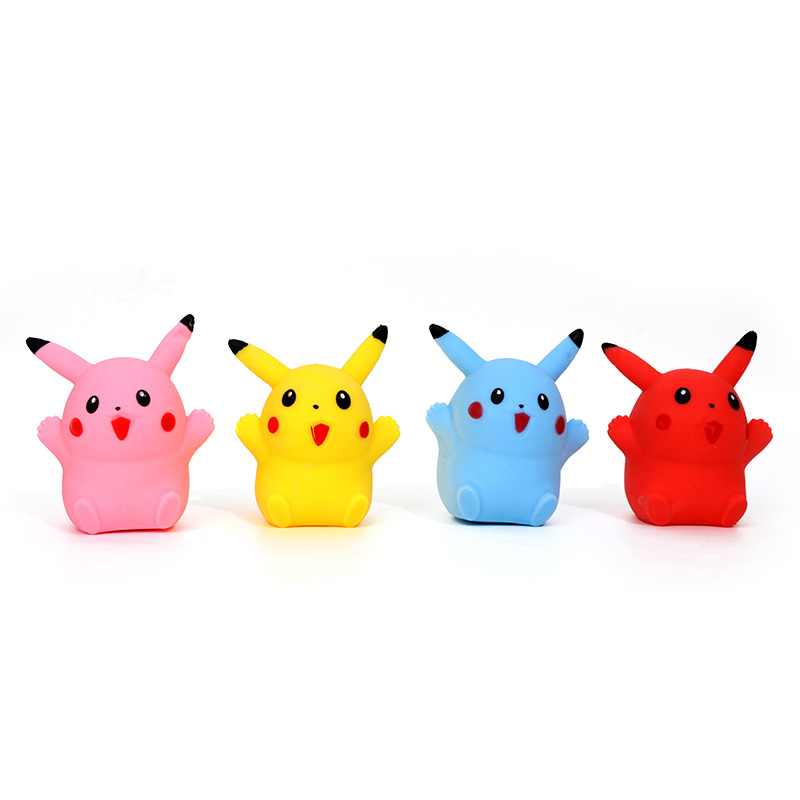1/4pcs Pikachu stress ball Sof - Party Games Young Adults ulasan dan harga