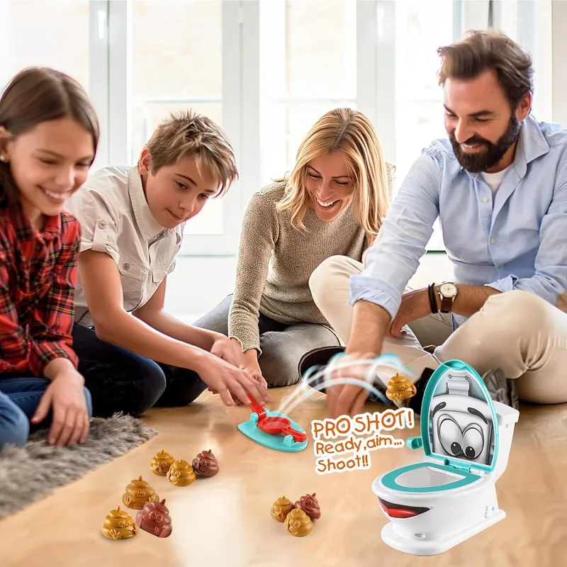 Poop Game Toilet Toy with 12 P - Party Games 15 In 1 ulasan dan harga