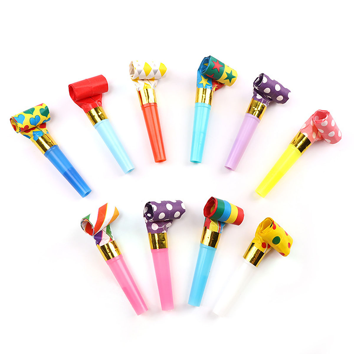 30PCS Colorful Whistles Toy Fu - Party Games Easter ulasan dan harga