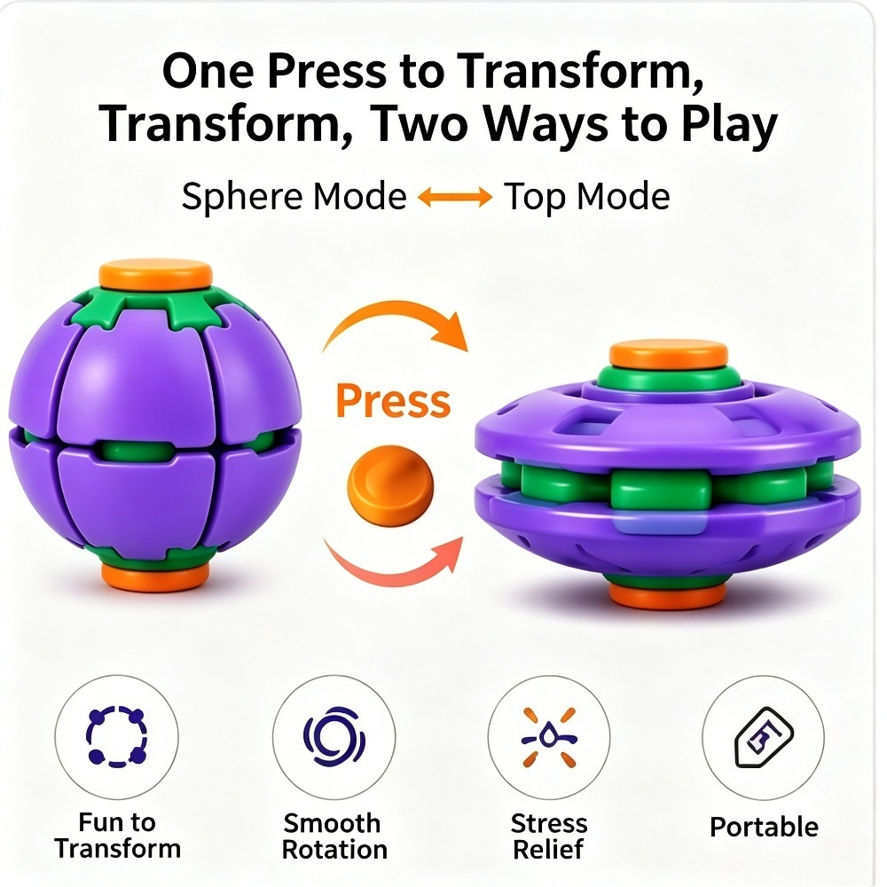 Transforming Fidget Spinner Ba - Party Games Young Adults ulasan dan harga