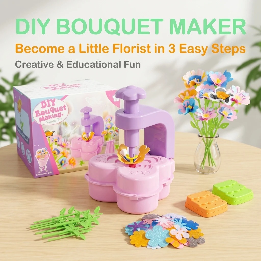 New Flower Press Craft Toy – C - Party Games New Year ulasan dan harga