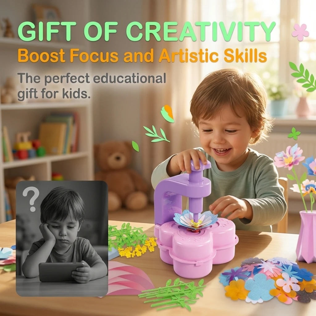 New Flower Press Craft Toy – C - Party Games New Year ulasan dan harga