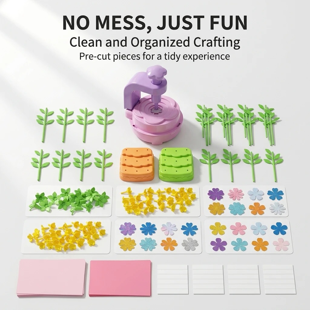 New Flower Press Craft Toy – C - Party Games New Year ulasan dan harga