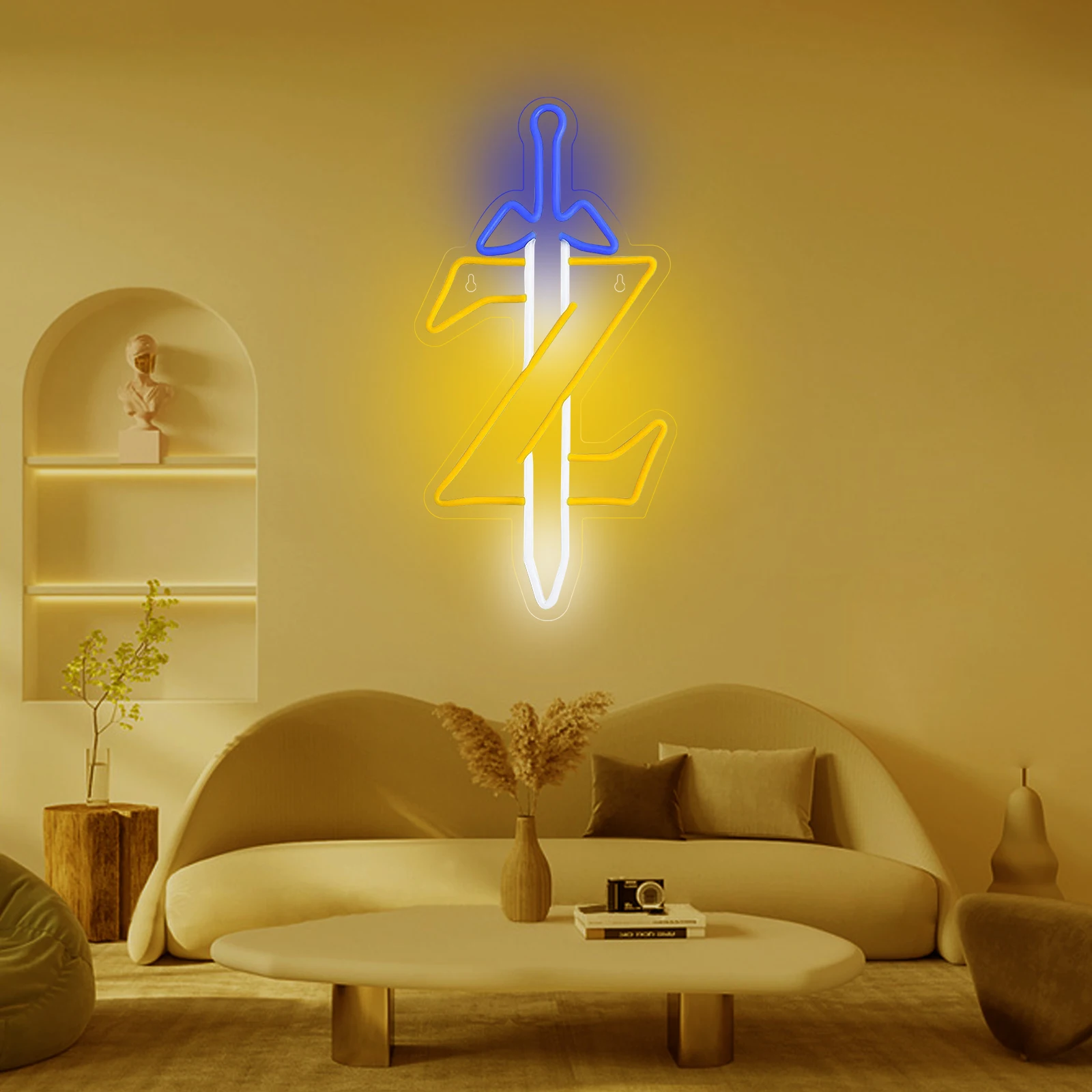 Sword Z LED Neon Sign Zelda Ga - Zelda Party Games ulasan dan harga