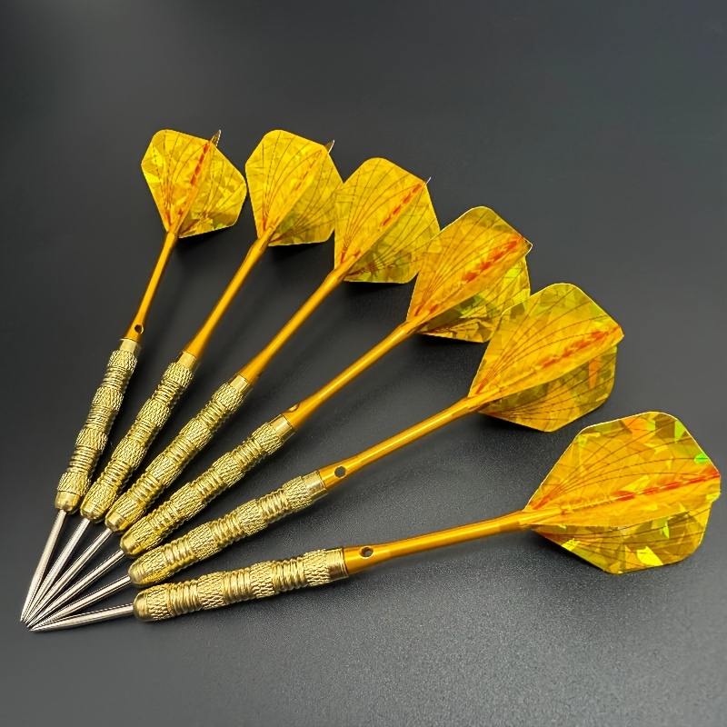Golden 6-piece metal steel poi - Spike Ball Game ulasan dan harga