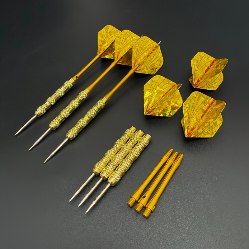 Golden 6-piece metal steel poi - Spike Ball Game ulasan dan harga