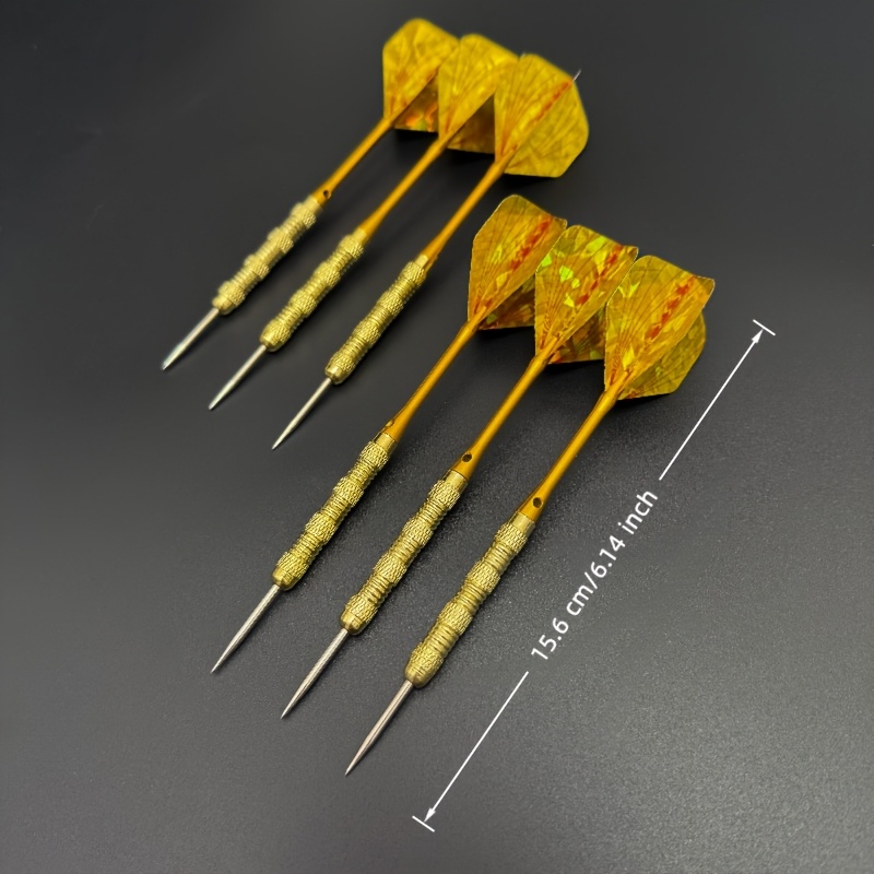 Golden 6-piece metal steel poi - Spike Ball Game ulasan dan harga