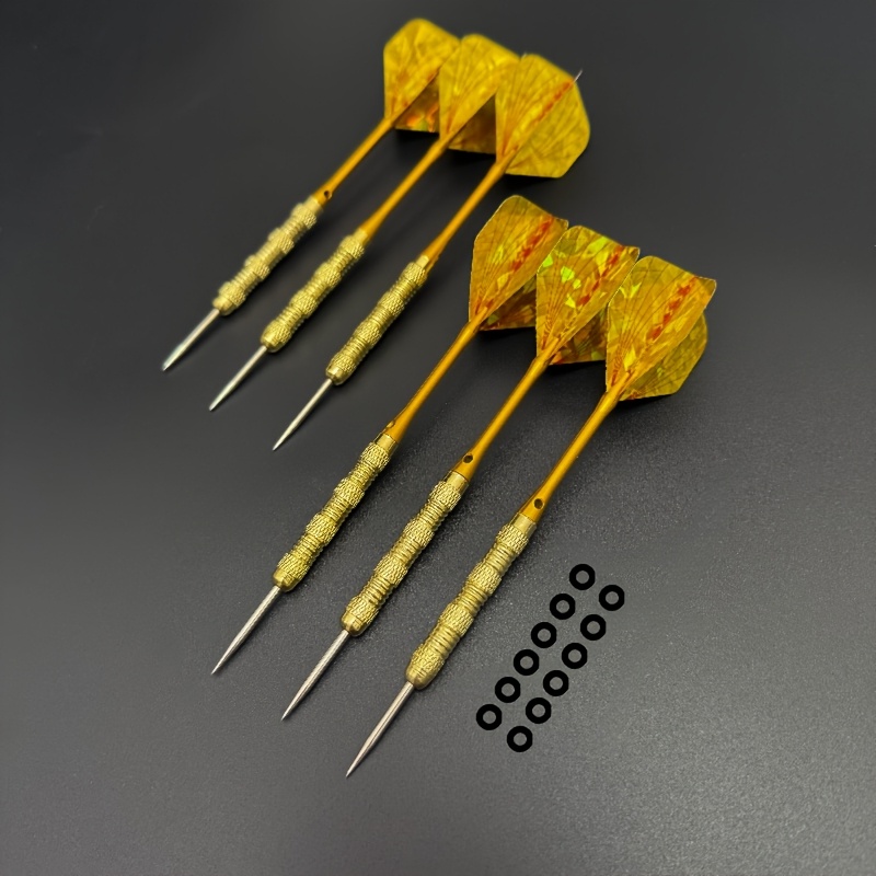 Golden 6-piece metal steel poi - Spike Ball Game ulasan dan harga