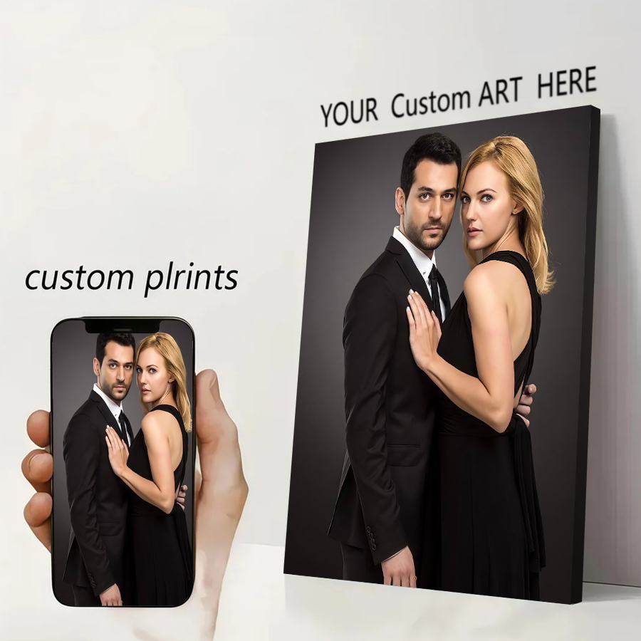 Custom Print Canvas Poster Ani - Party Games Gifts ulasan dan harga