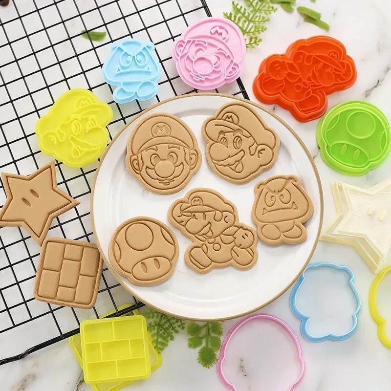 Super Mario Bros Cookie Cutter - Party Games Mario ulasan dan harga