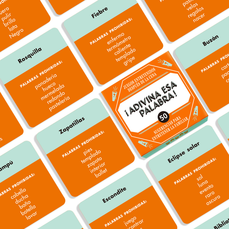 Spanish Word Guessing Board Ga - Party Games New Year ulasan dan harga