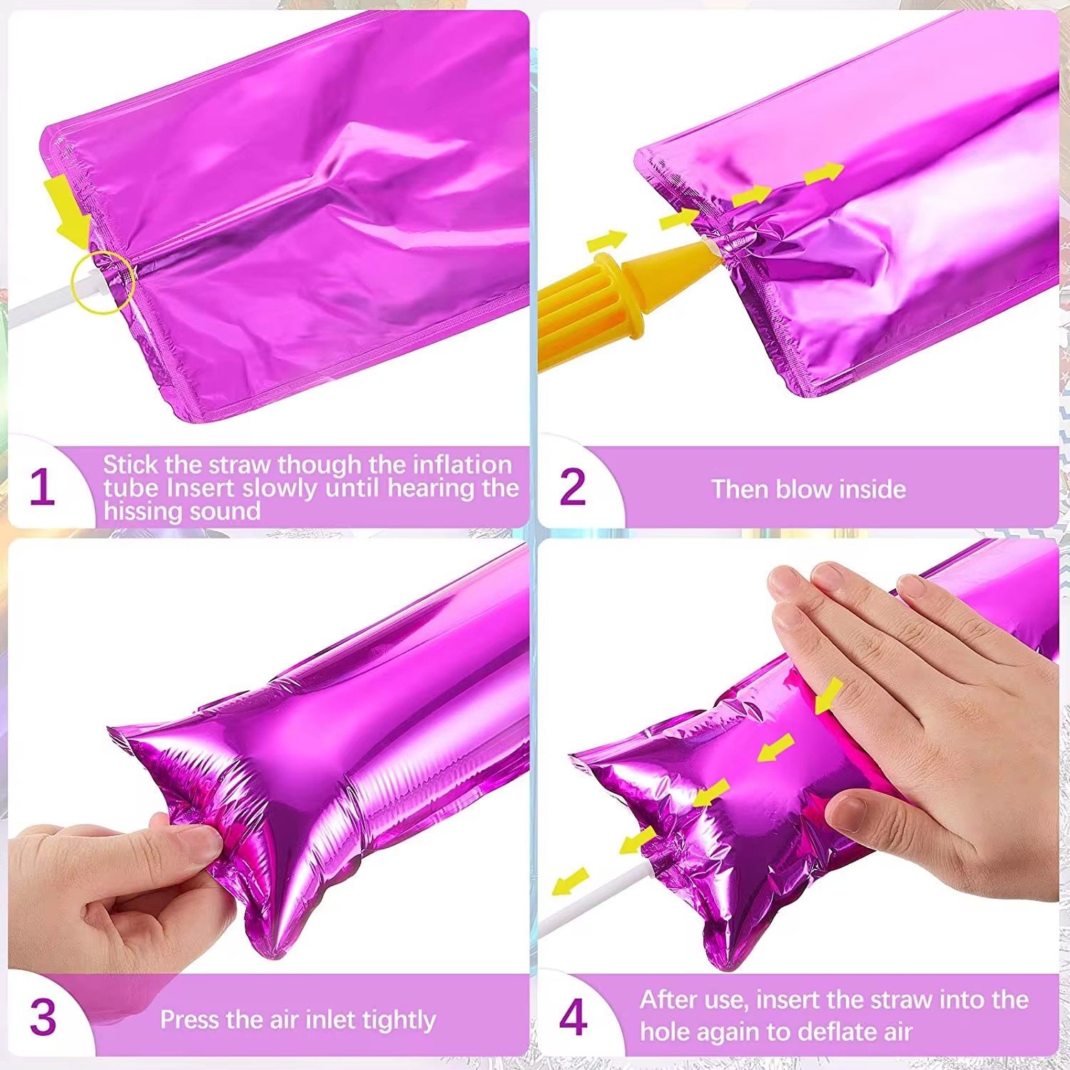 10/30pc Aluminum Film Inflatab - Party Games Easter ulasan dan harga