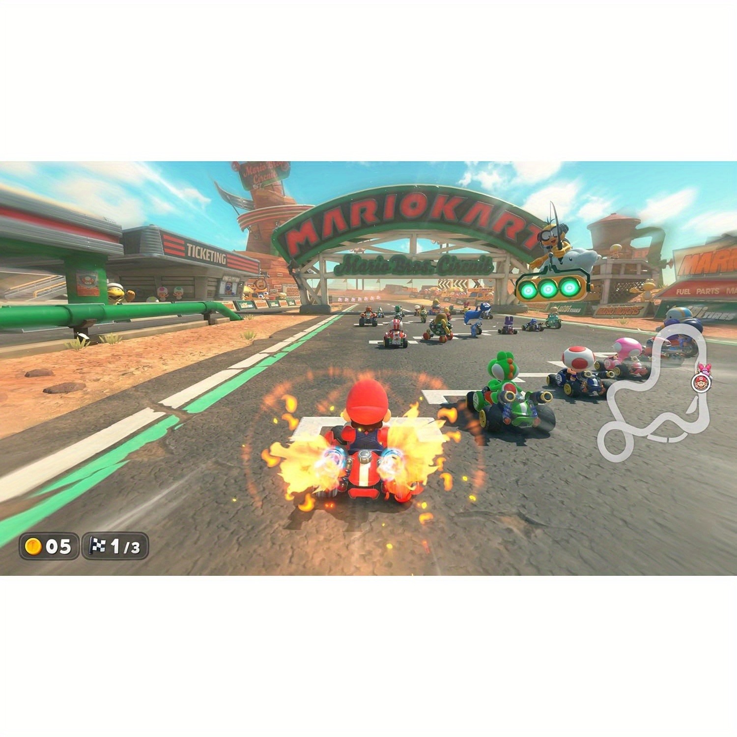 Mario Kart World Physical Vide - Party Games Mario ulasan dan harga