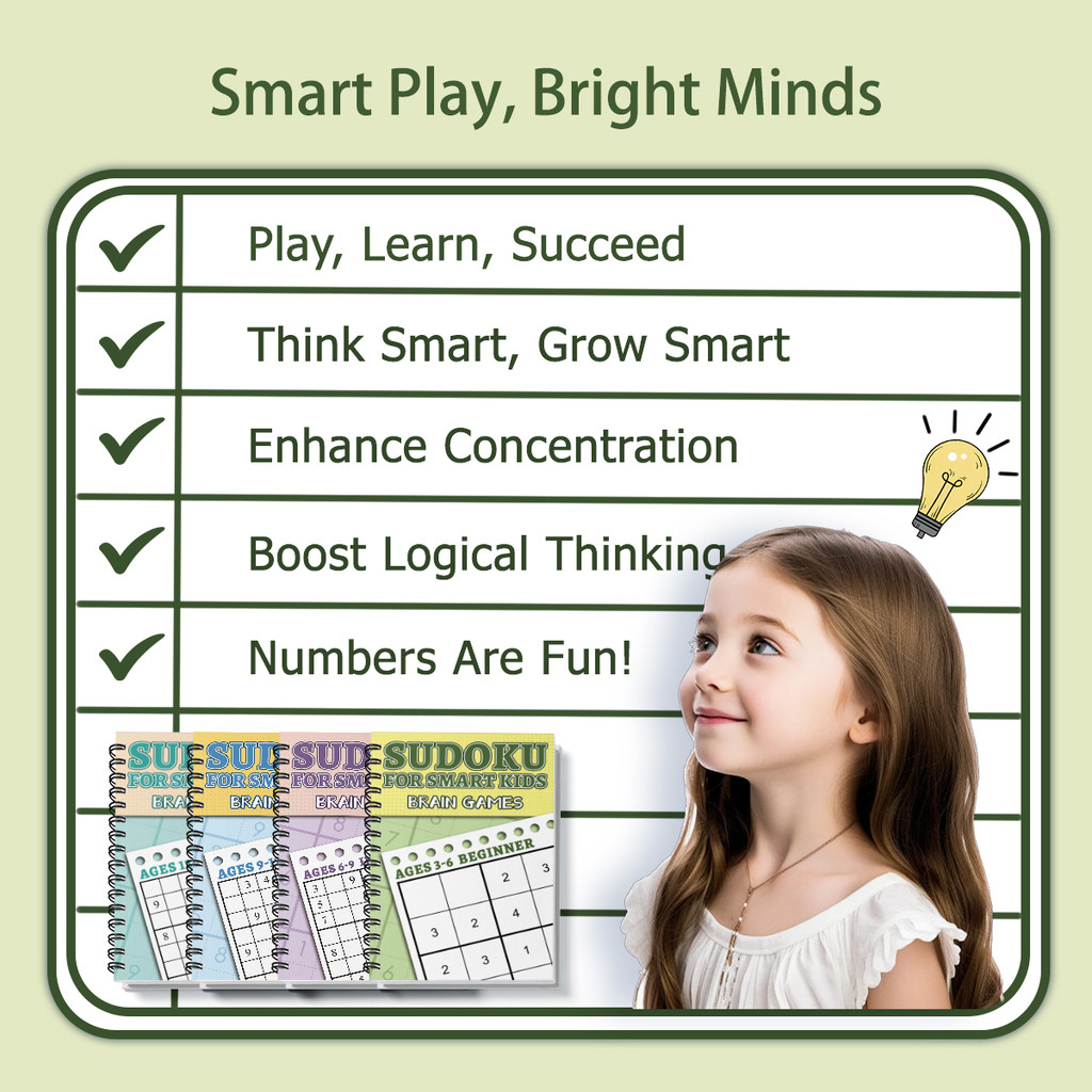 Kids Sudoku Puzzle Book Set, B - Party Games New Year ulasan dan harga